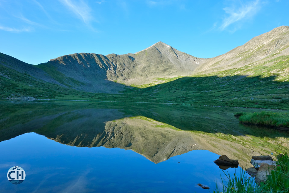 Lake Reflection Mountains