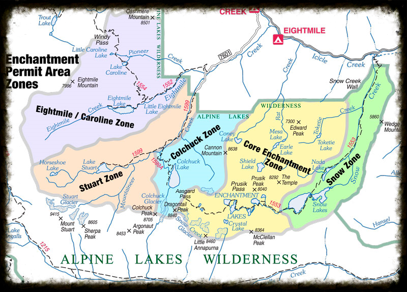 Permit Zones - Photo: USDA Forrest Service