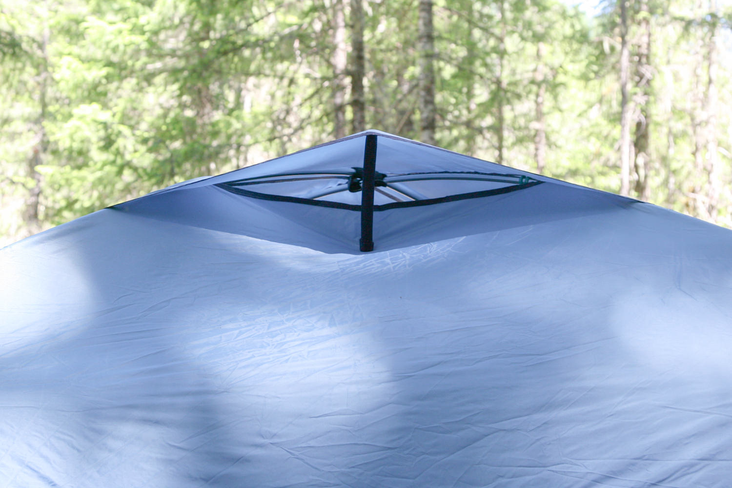 kickstand vents that you can access from the interior of the tent offer good ventilation.