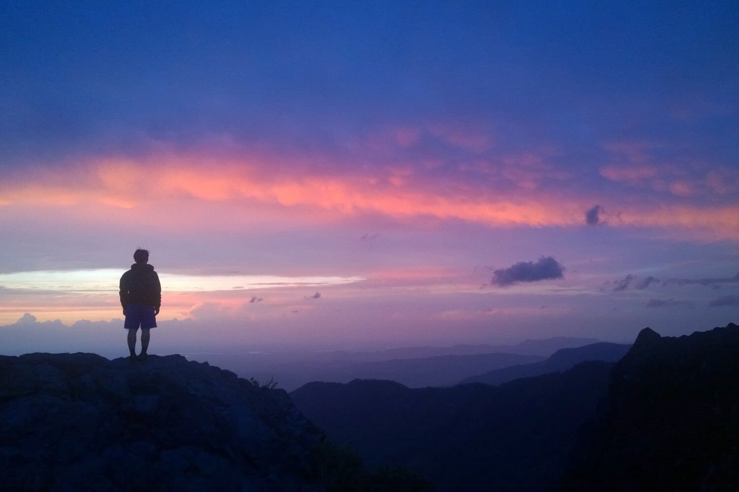 Charlie’s Bunion viewpoint in GSMNP.