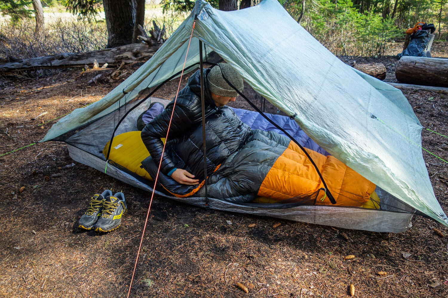 The therm-a-rest neoair xlite is great for adding a little extra warmth on cooler spring/fall trips.