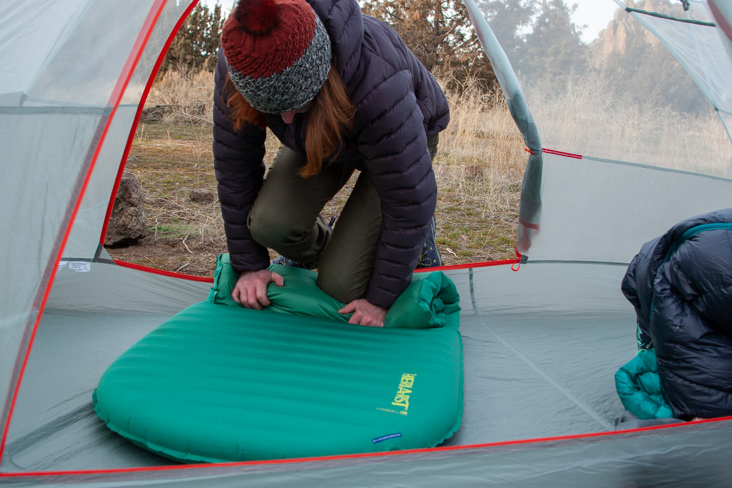 We wish the updated therm-a-rest pads included dump valves for even faster deflation.
