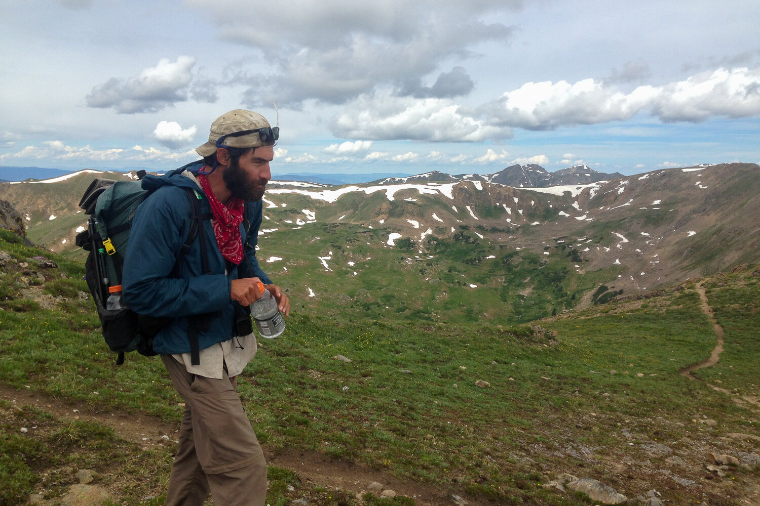 A high mountain pass in Colorado