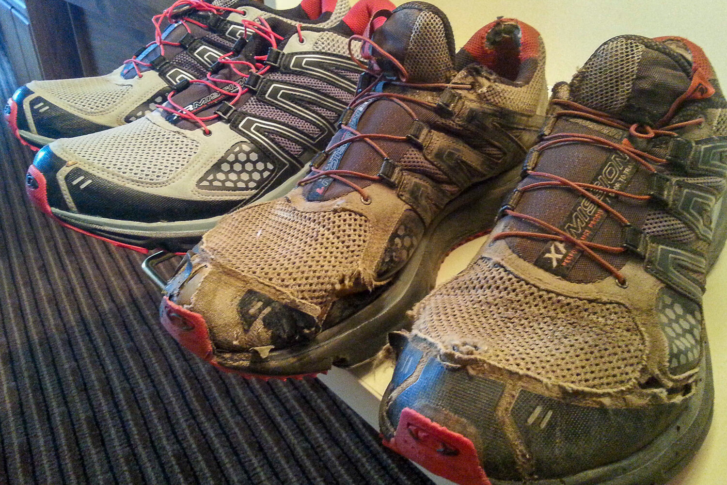 CDT thru-hikers go through an average of 4-5 pairs of trail running shoes