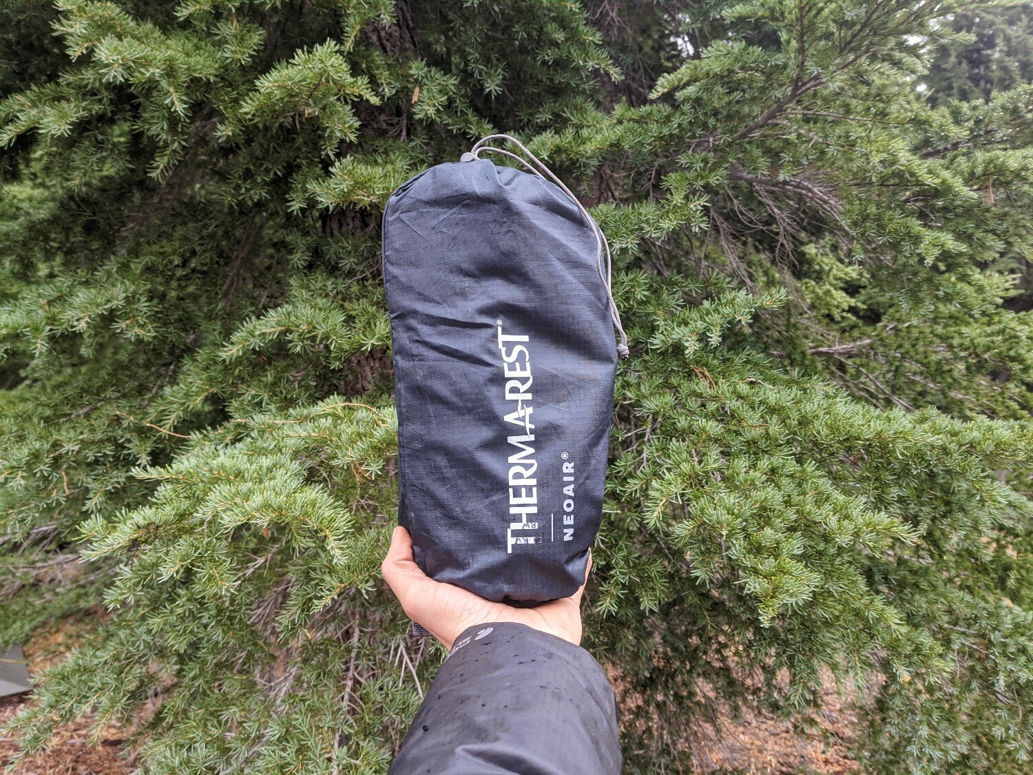 The Therm-a-Rest XLite is about the size of a Nalgene when packed. (Regular/wide size pictured above)