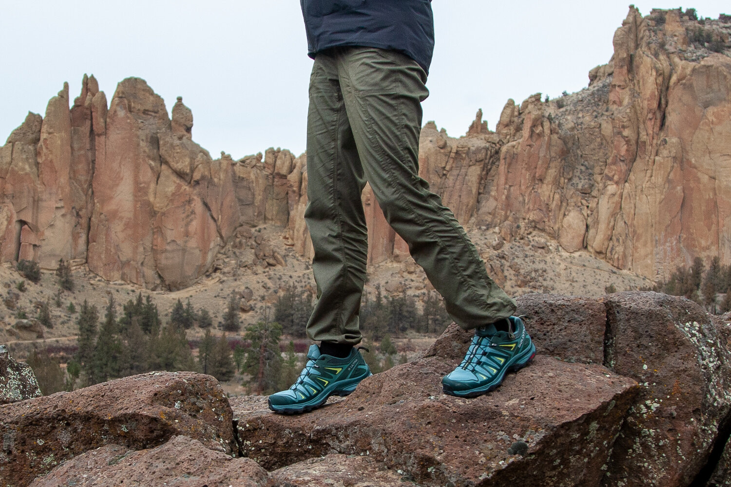The Salomon X Ultra 3 Low GTX are lightweight but tough hiking shoe.
