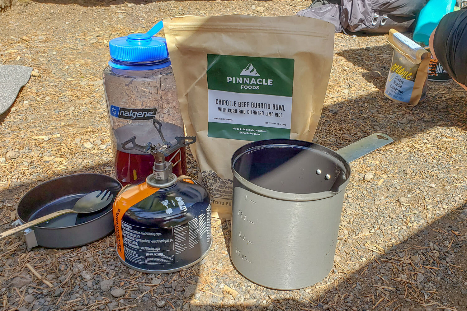 See a list of our favorite backpacking meals on our Best Freeze Dried Meals List.