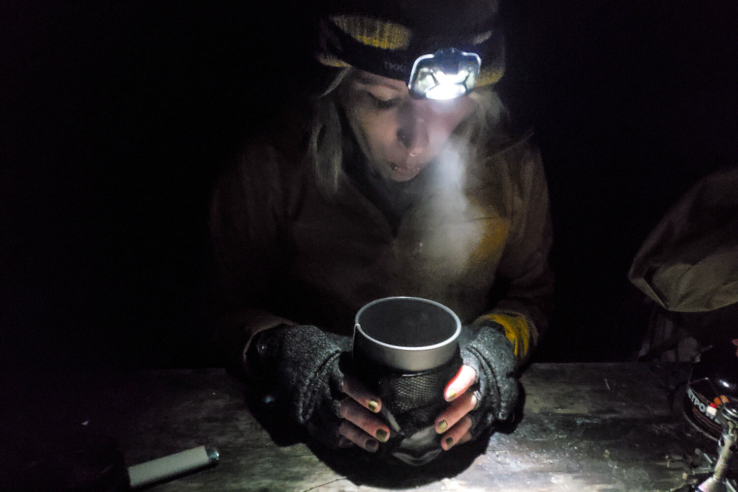 The Petzl Tikkina Headlamp is simple, easy to use, and very affordable.