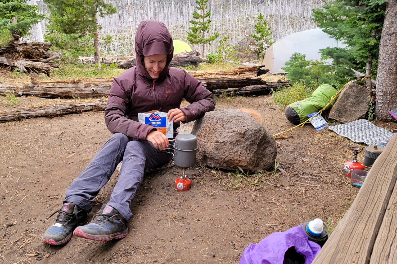 Freeze Dried Backpacking Meals are lightweight, convenient, & quick