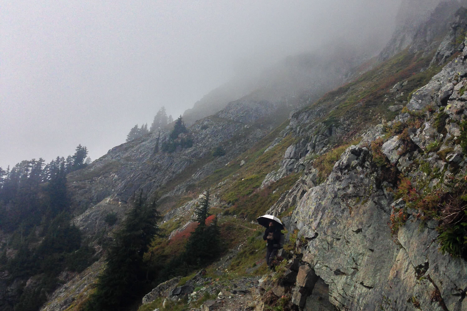 We needed umbrellas and rain gear to survive wet weeks in Washington’s ruggedly beautiful North Cascades