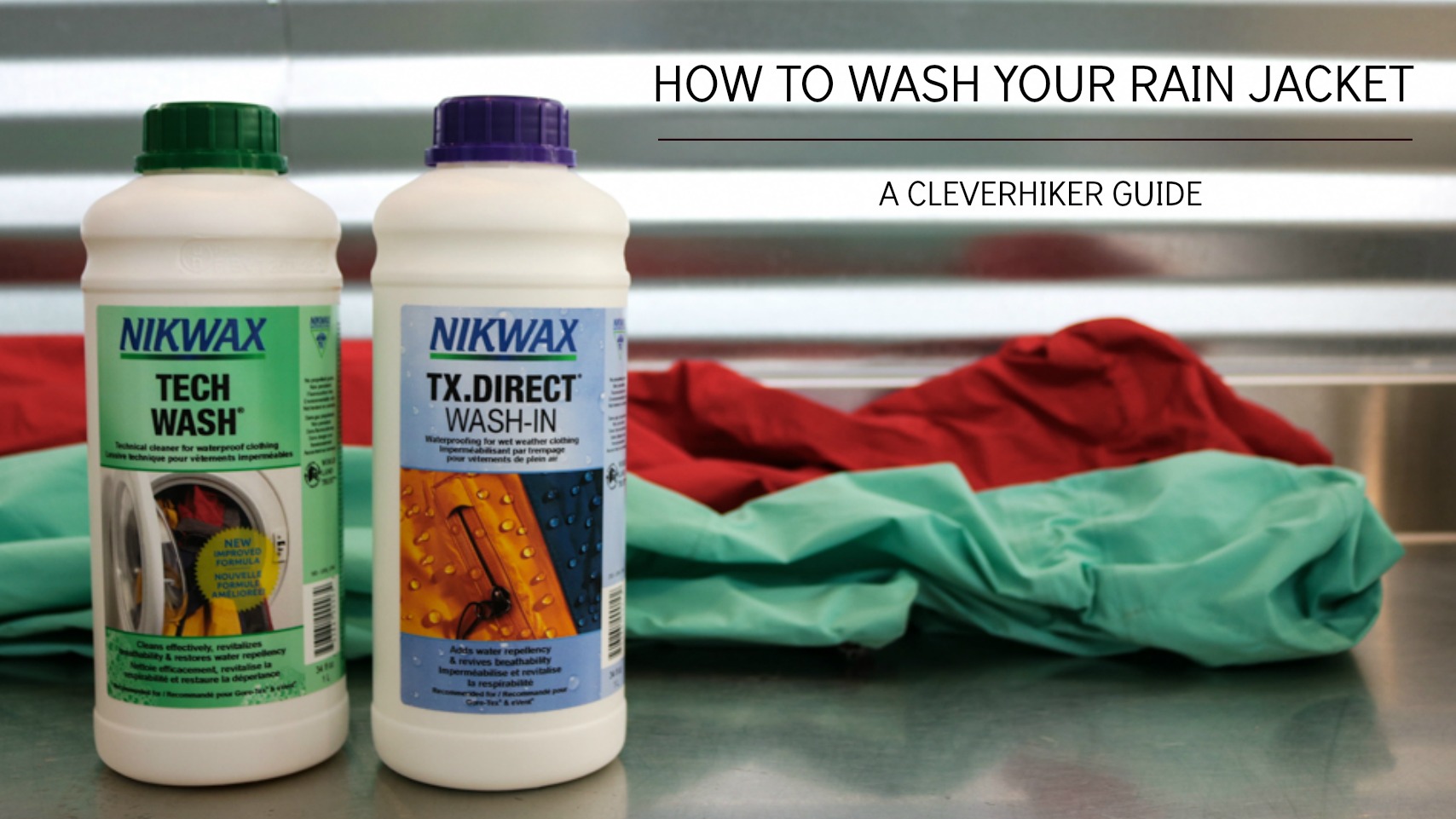 DE: Nikwax Tech Wash und Nikwax TX.Direct Wash-in 