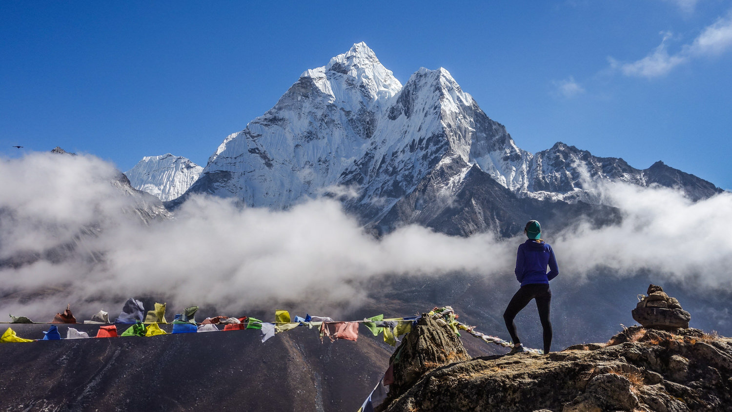 It’s wise to take training seriously before Backpacking high altitude routes like this one in nepal