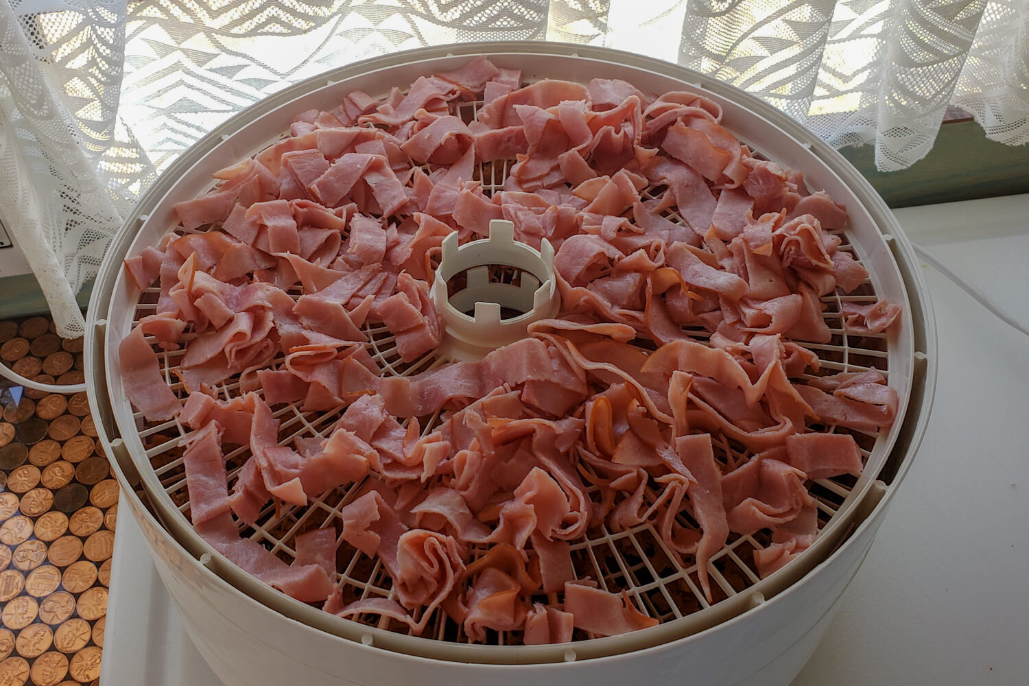 dehydrating ham