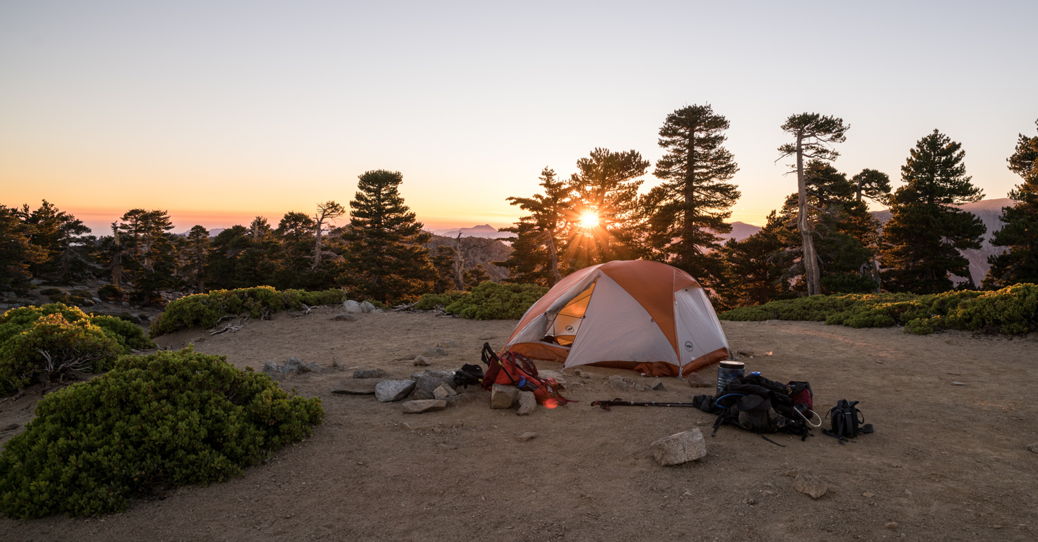 overnight backpacking trip packing list