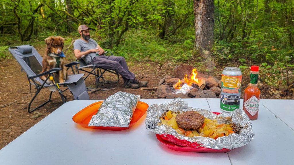 long camping trip meals