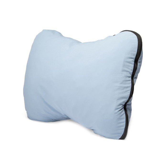 Light blue backpacking pillow