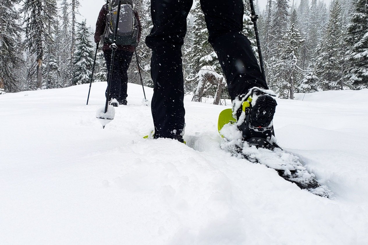 Snow gaiters can be added to any height boot to increase weather protection and keep snow from getting into the top cuff.
