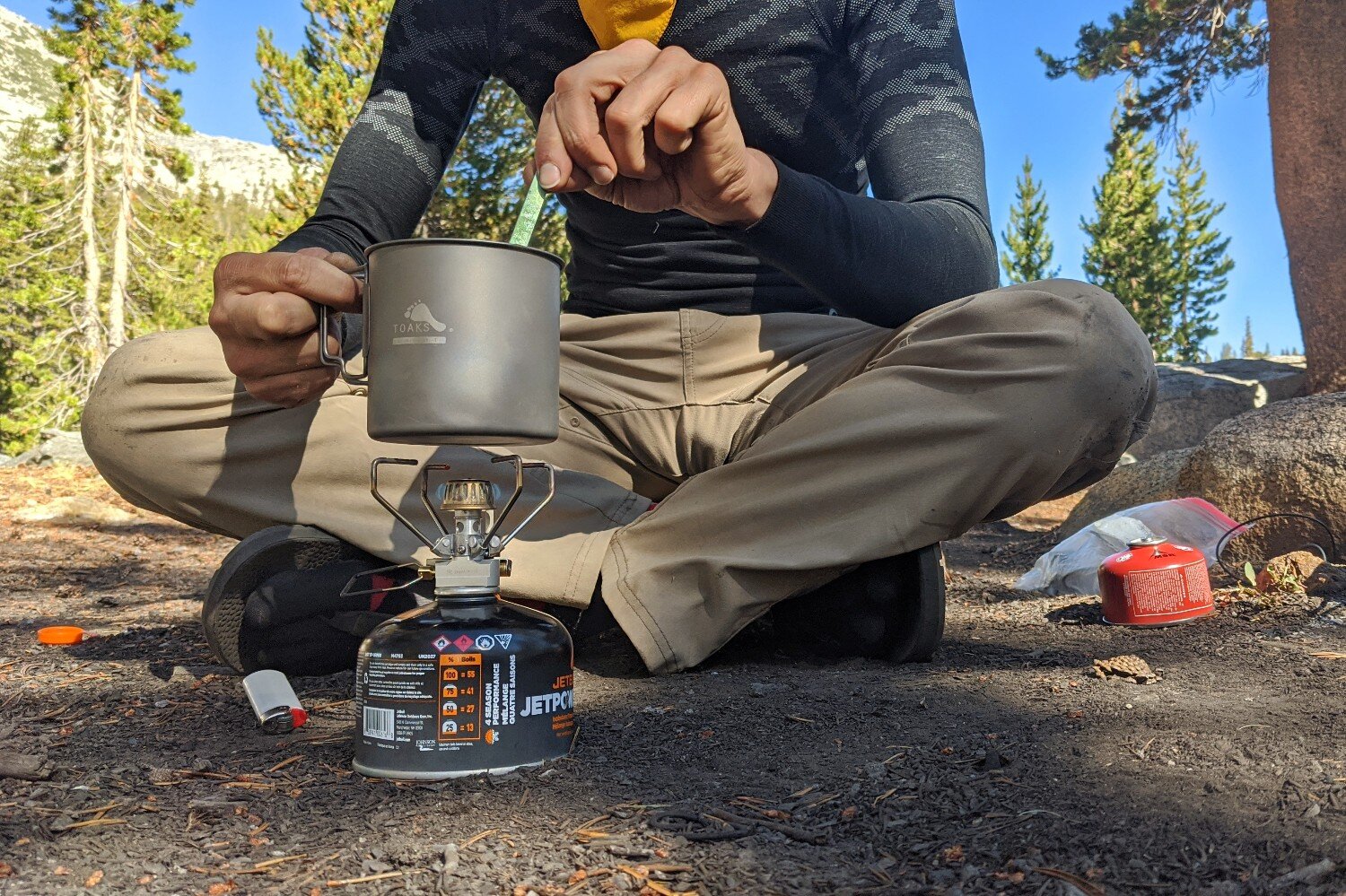 One of our favorite things about backpacking meals is that you don’t have to clean your cook pot!