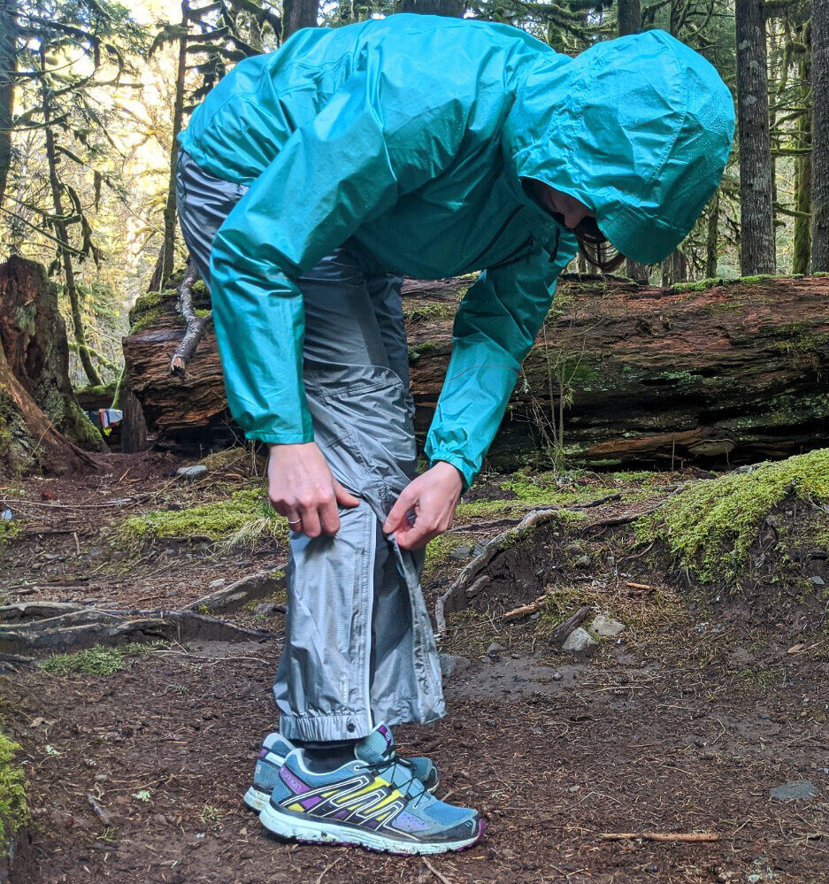 33,000ft Women's Rain Pants, Lightweight Waterproof Rain Over Pants,  Windproof Hiking Pants for Outdoor, Fishing, Rainy Day