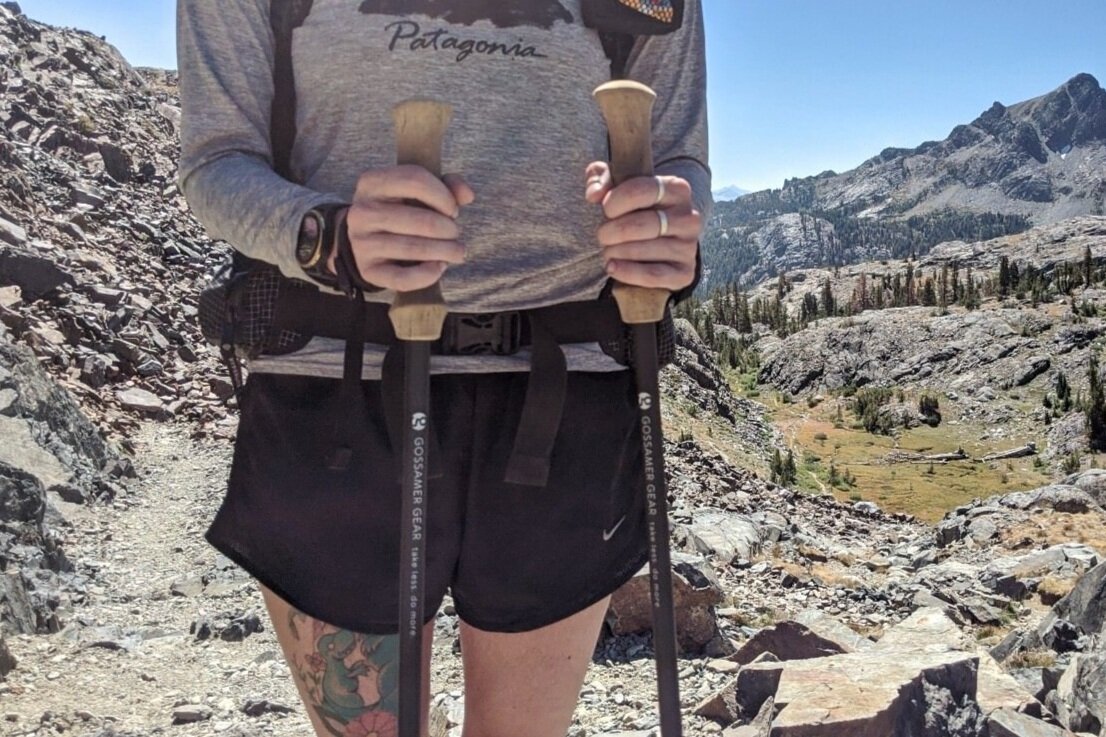 Hiking the John Muir trail with the Garmin Venu.