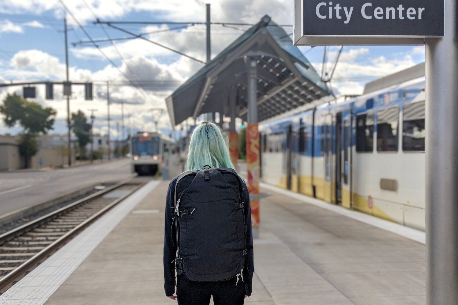 The Pacsafe Venturesafe EXP45 is the most comfy backpack for carrying all day.