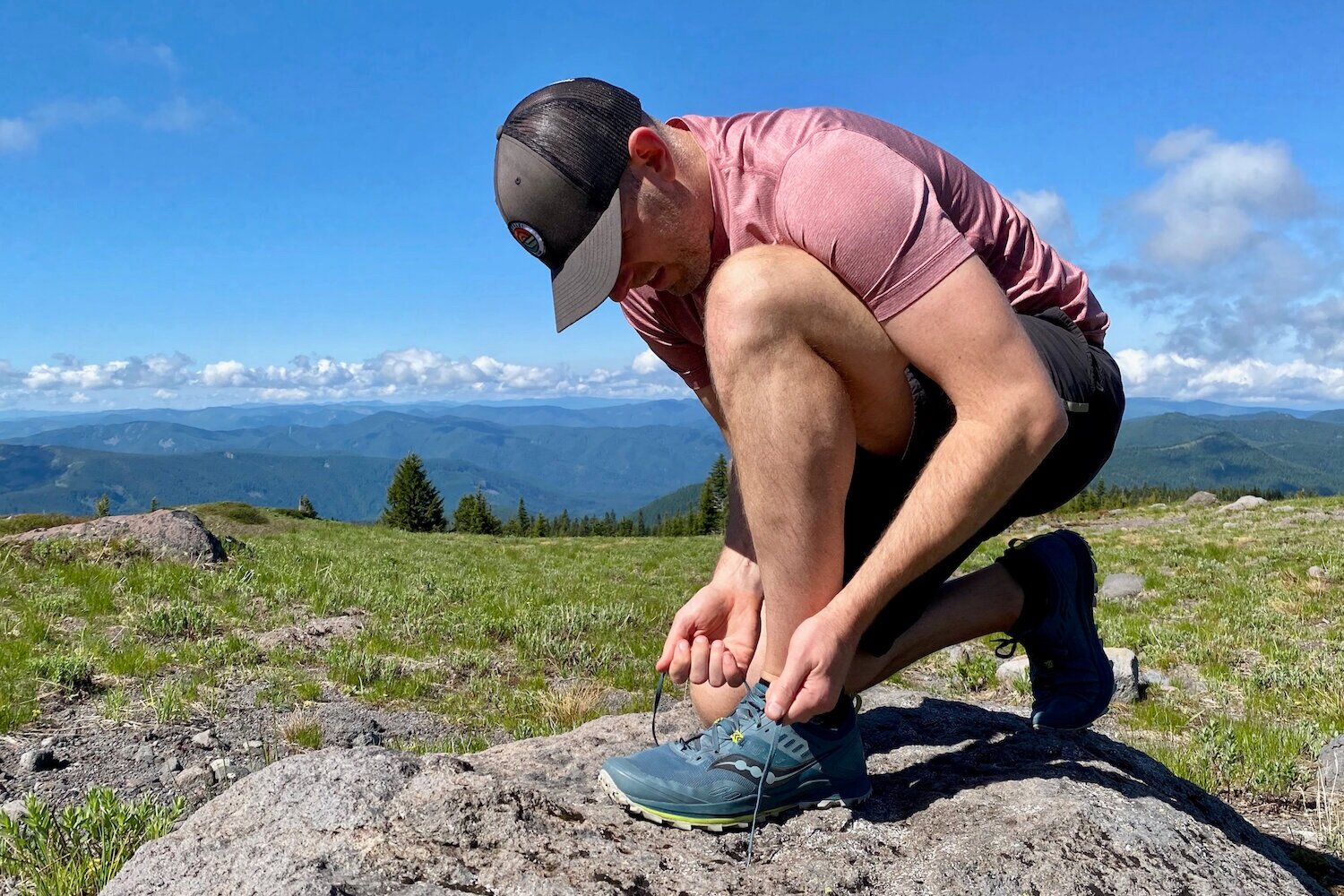 The Saucony Peregrines are great for running on pretty much any type of terrain