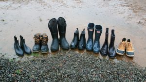The 7 Best Rain Boots For Women Of 2025 CleverHiker A Variety Of The Best Rain Boots On The Market Lined Up For Comparison 300x169