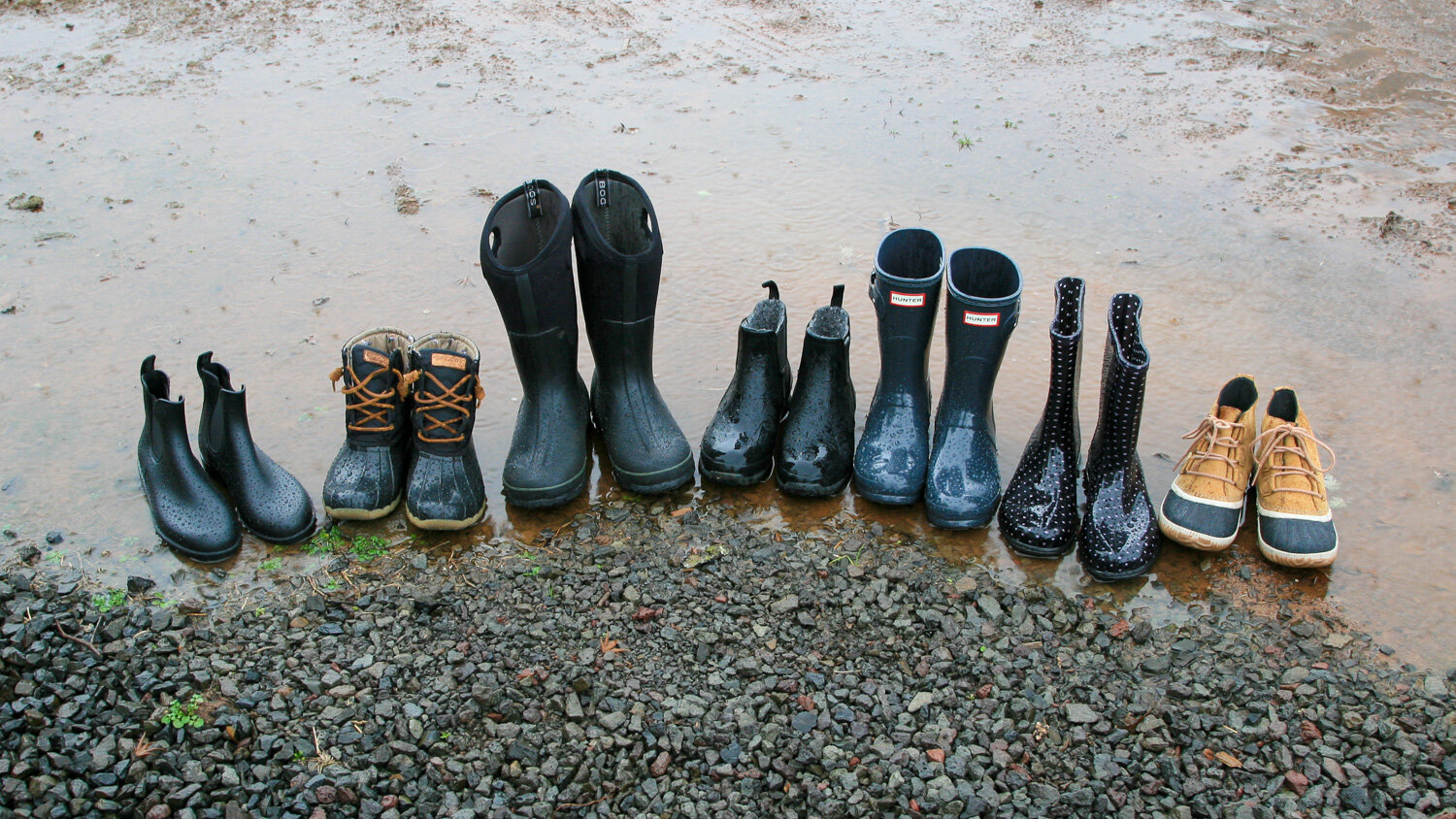 We own and use all of the rain boots we recommend.