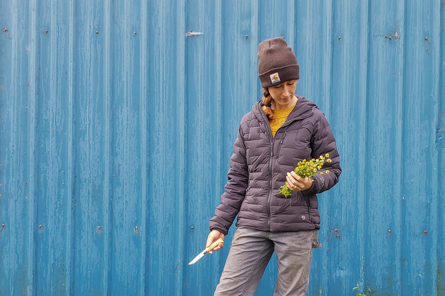 The Opinel No. 8 is great for around the garden & slicing food