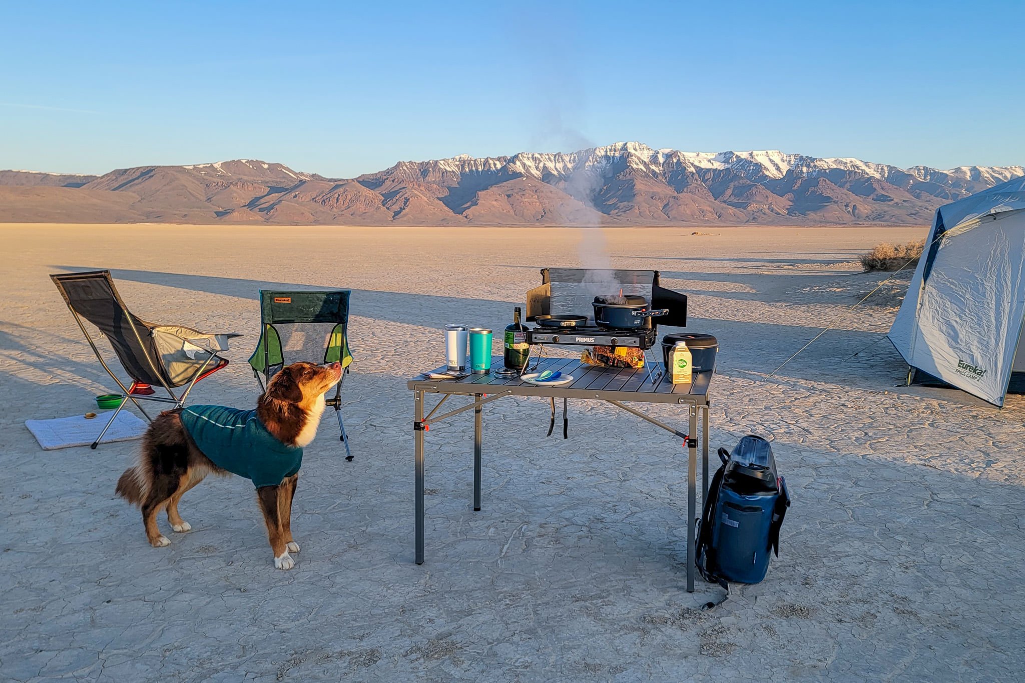 The Eureka Camp Table in the Alvord Desert