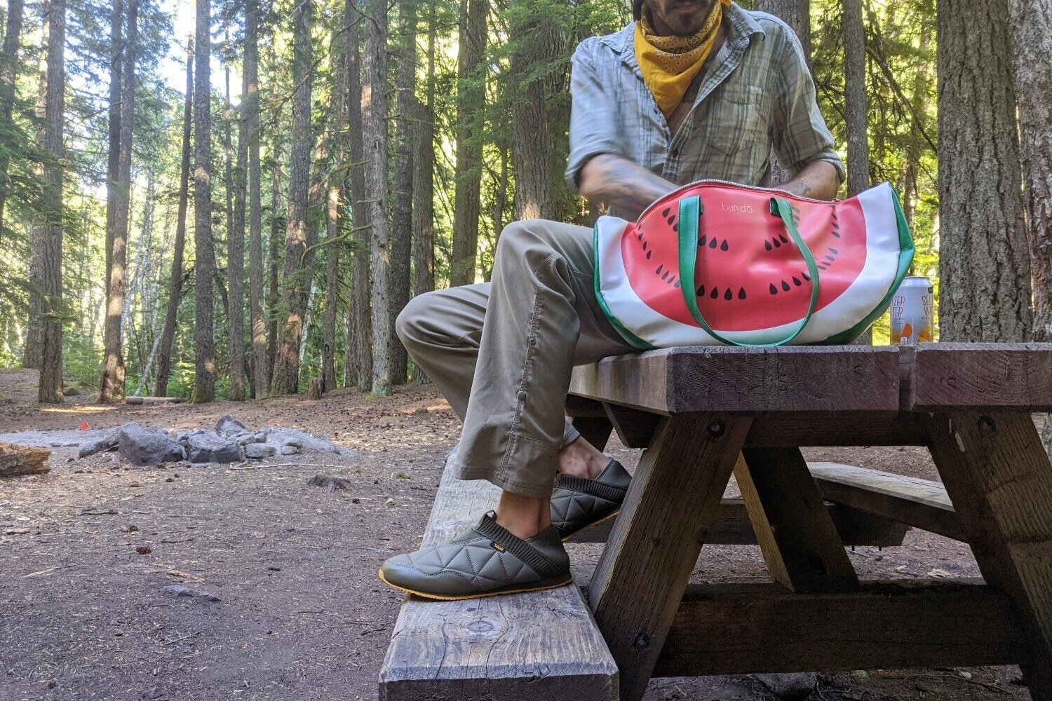 The Teva Ember Mocs are a little heavier than other camp shoes, so they work best for the frontcountry.