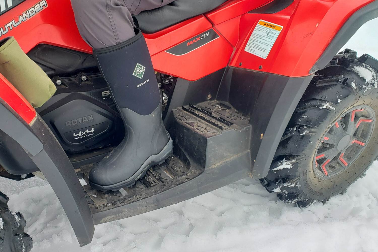 The Muck Arctic Sport Boots offer incredible warmth and protection in cold, wet conditions.