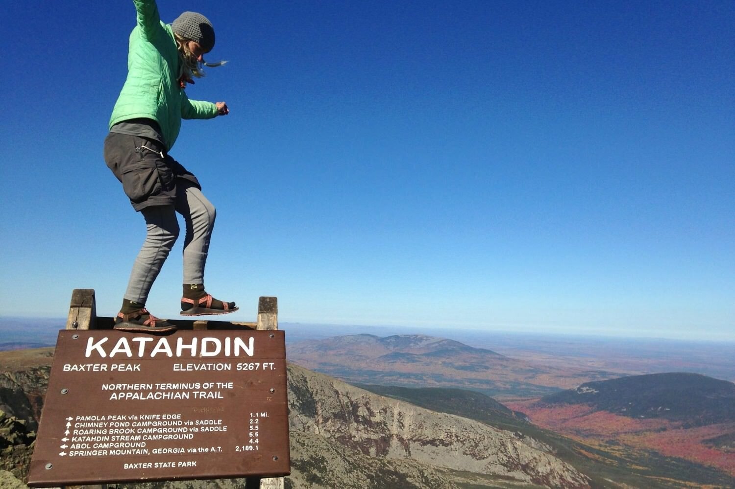 Your author hiked all 2,190 miles of the Appalachian Trail in Chaco Z/1 Classics.