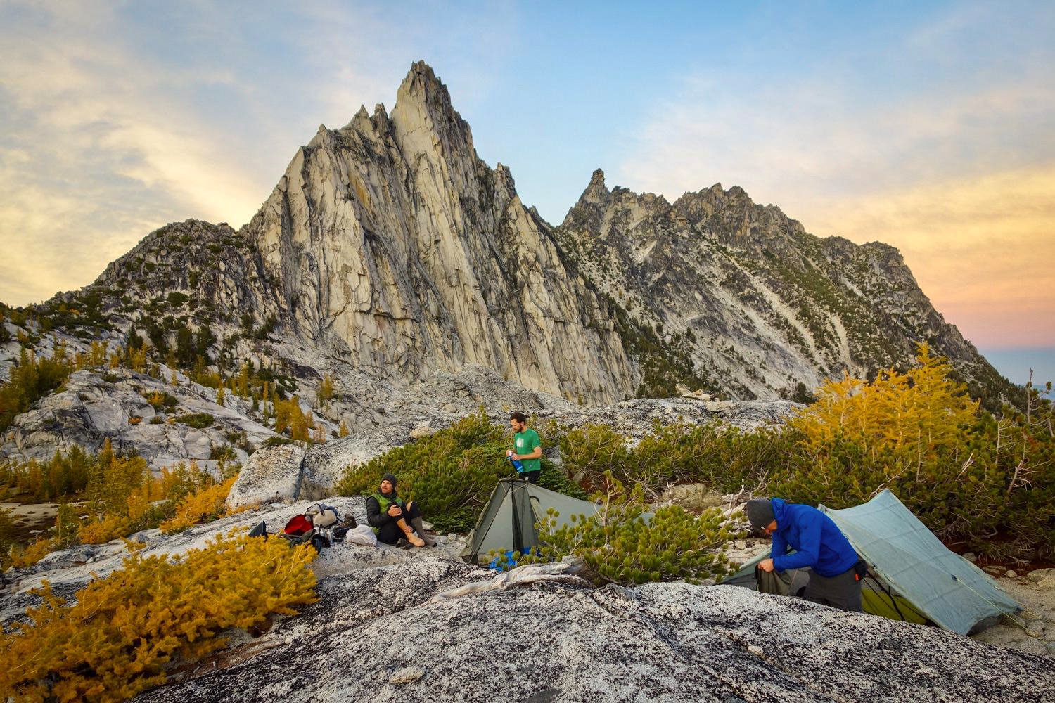 tent in travel