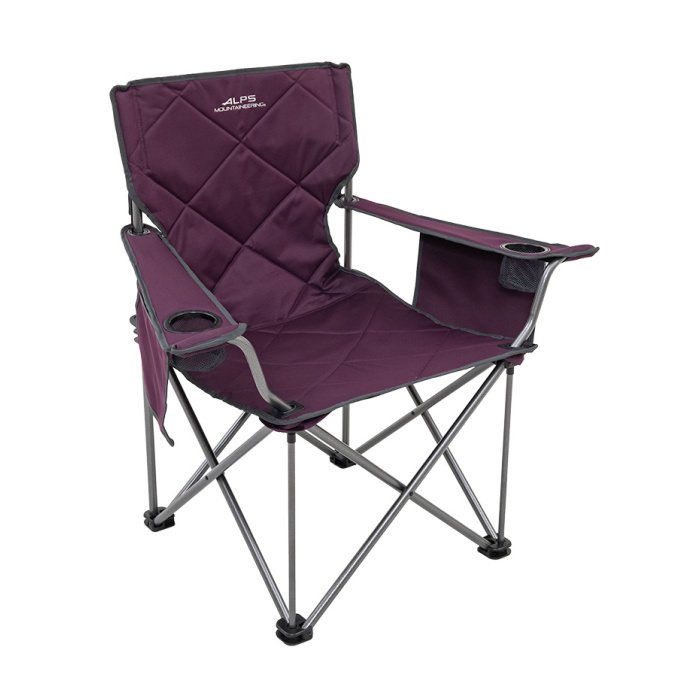 Purple camping chair