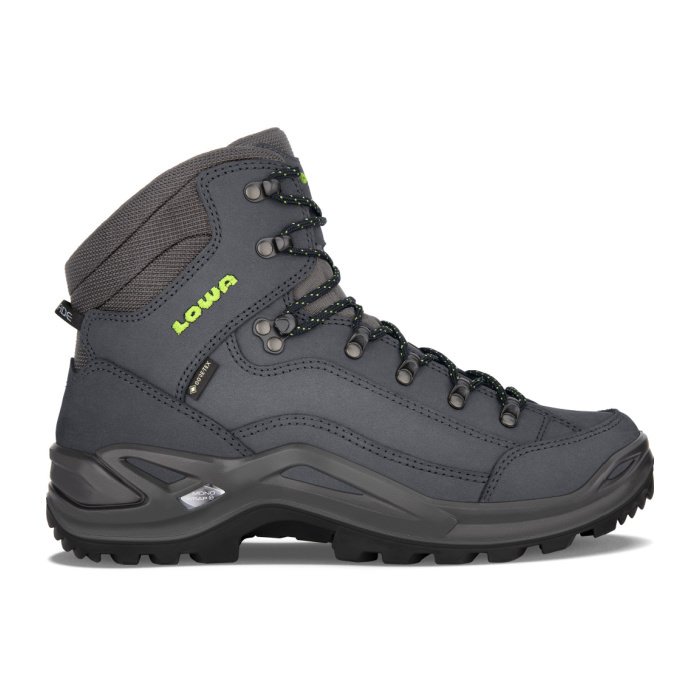 Grey hiking boot