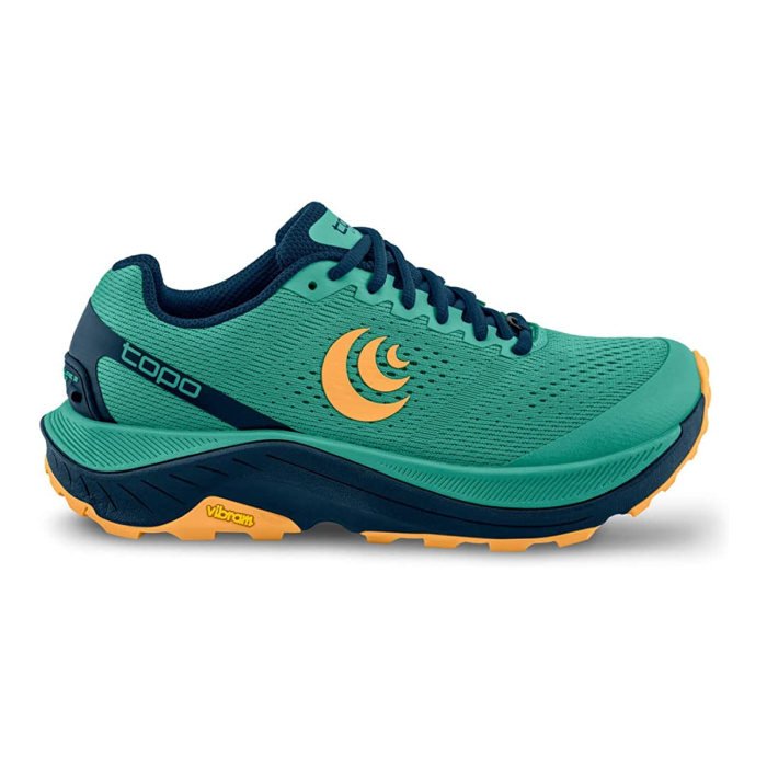 Stock image of women's Topo Ultraventure 3 trail running and hiking shoe