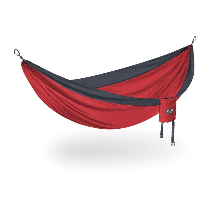 orange travel hammock