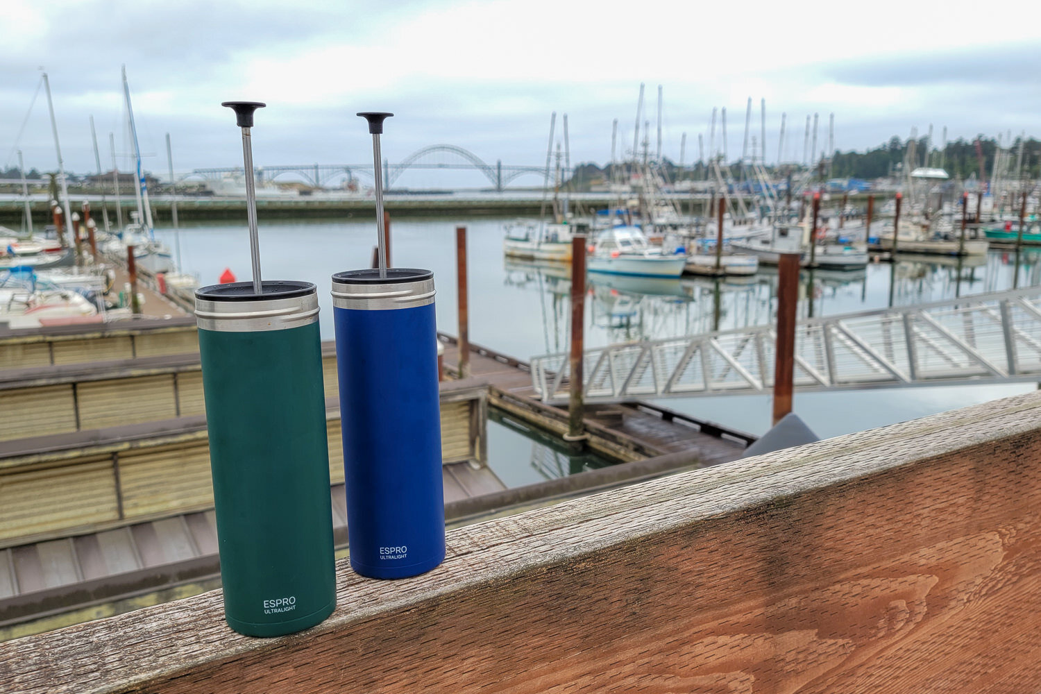 The ESPRO Ultralight Travel Press Bottle is like a personal french press to-go
