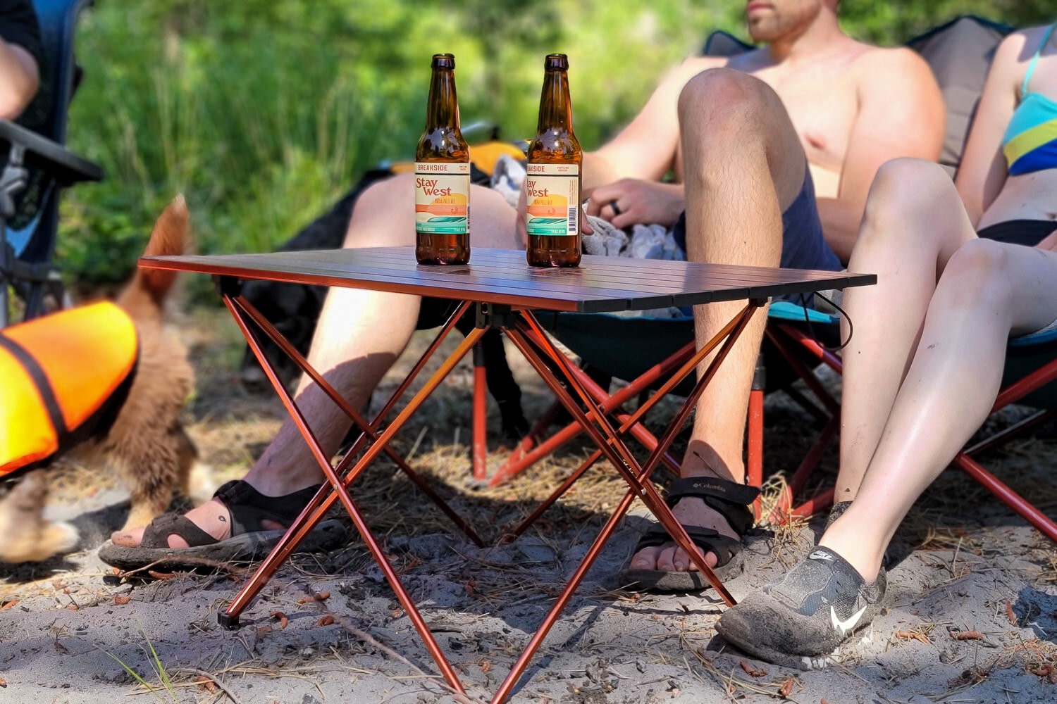 portable travel table