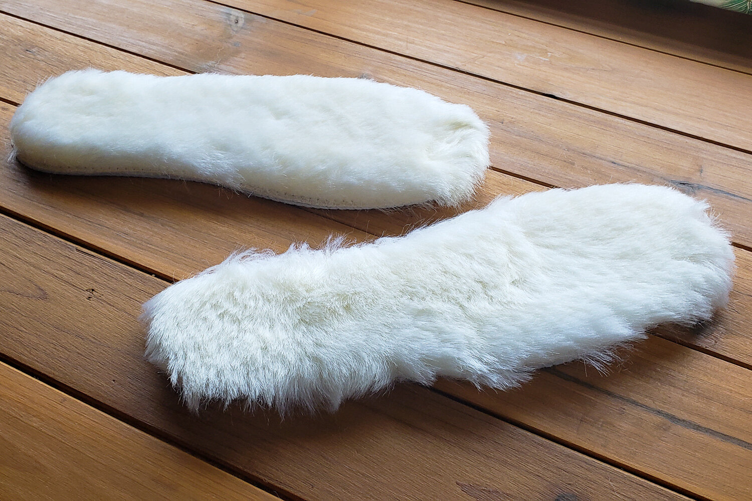 BACOPHY SHEEPSKIN FLEECE INSOLES ADD WARMTH AND CUSHION TO ANY BOOTS OR SHOES - just make sure to size up to accommodate the extra thickness