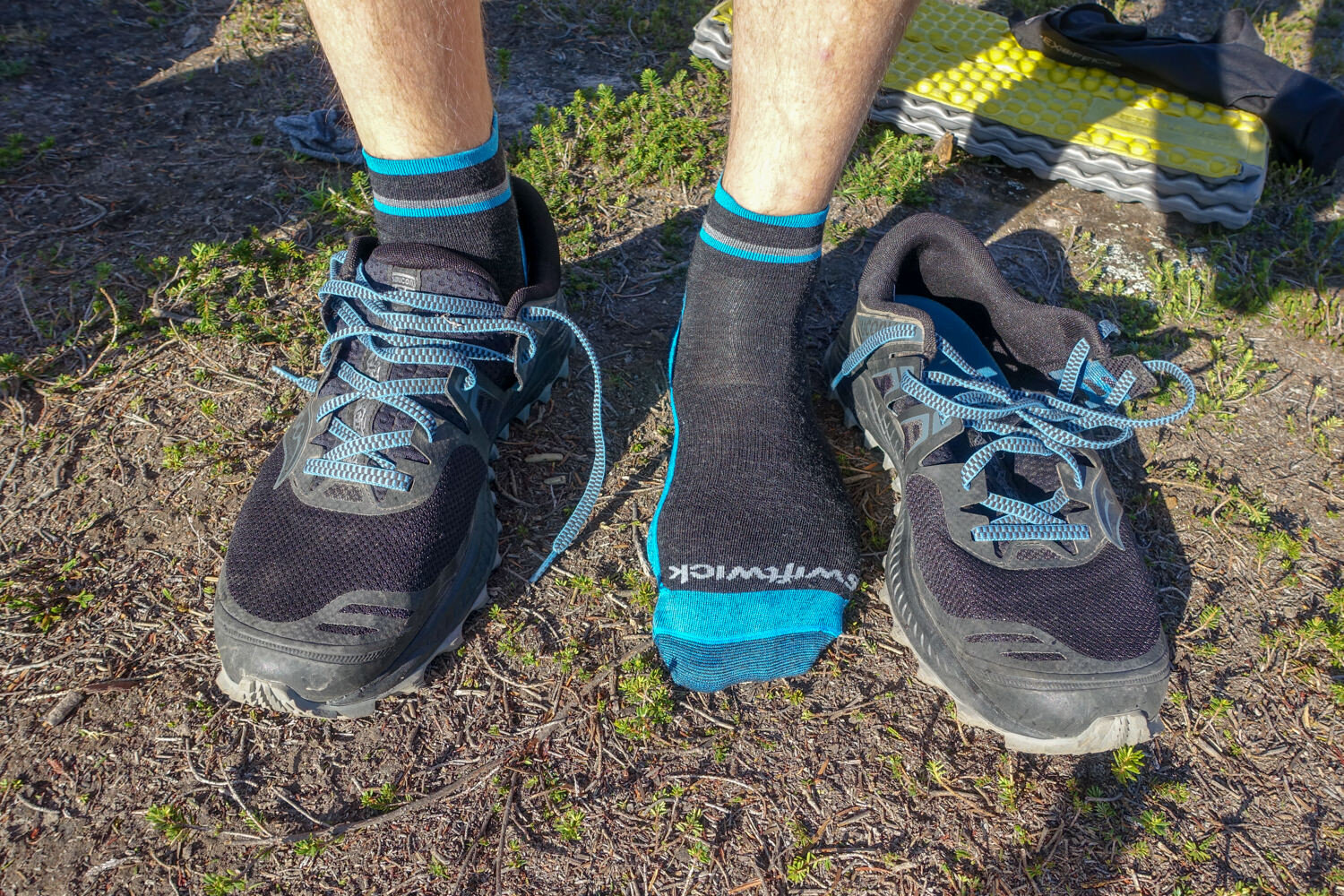 The Swiftwick PuRsuit Hike Two are some of our favorite socks for running