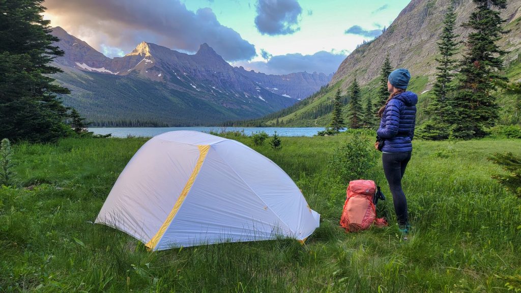 family camping trip equipment