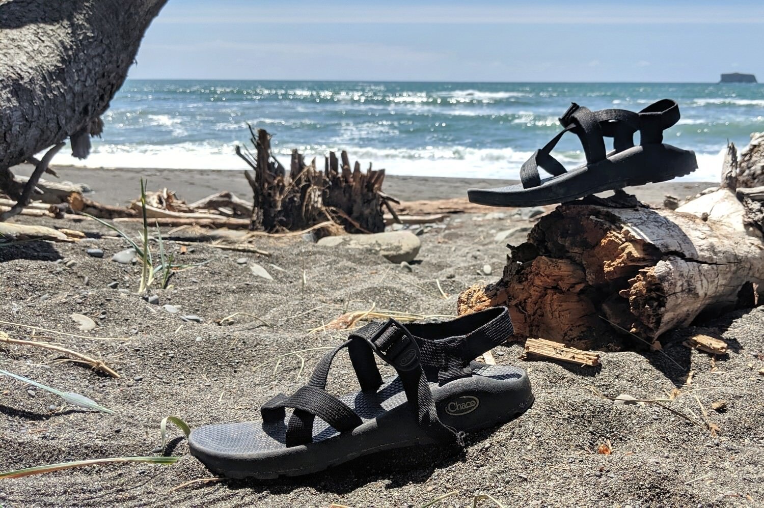 Hiking sandals are great for hot, summer hikes because they help keep your feet cool.