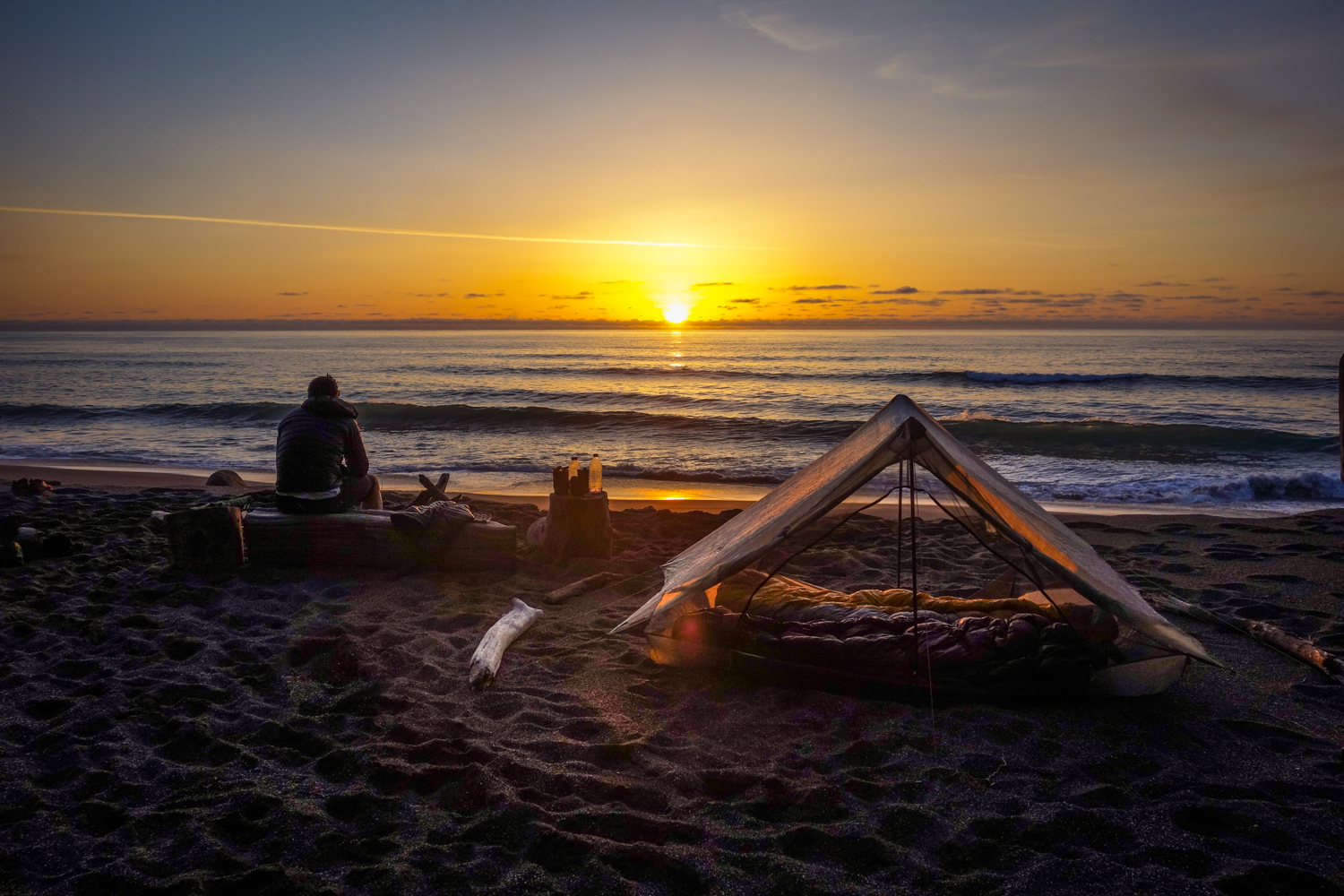 The Zpacks Duplex has large doors that are perfect for taking in big views.