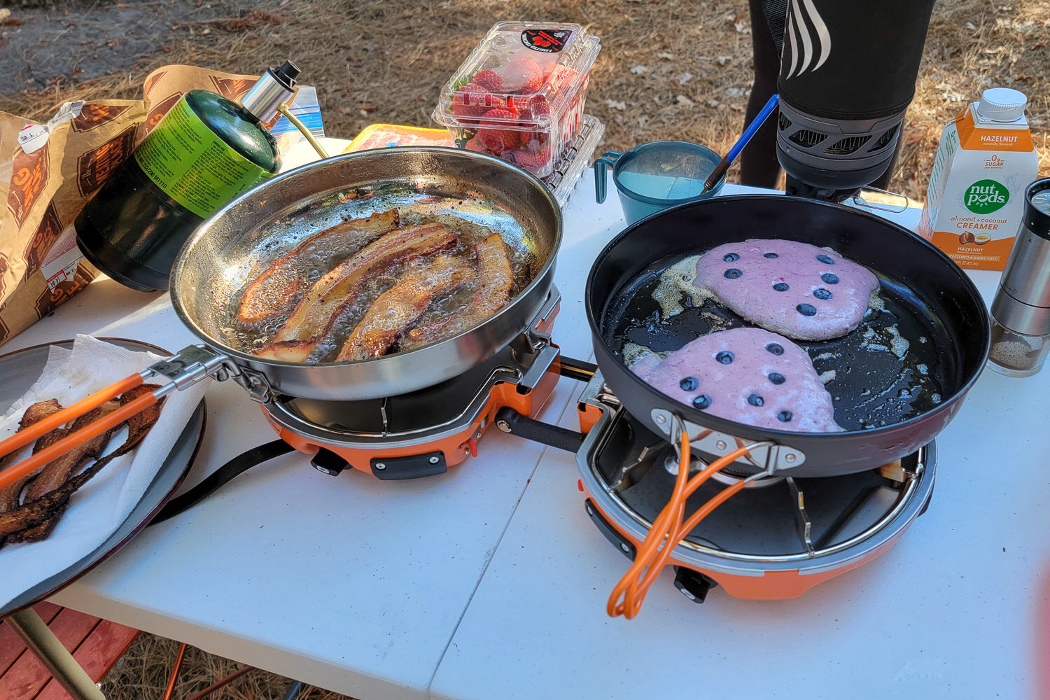 The Lifetime Camping and Utility Folding Table is strong, budget-friendly & it has adjustable height