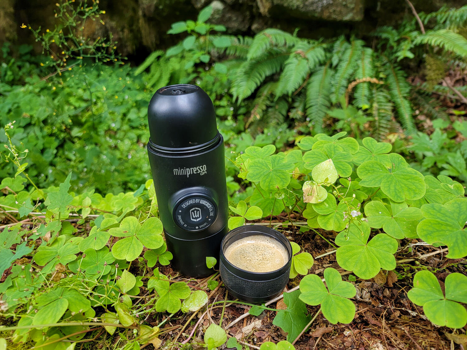 With the Wacaco Minipresso GR, you can have rich, velvety espresso anytime, any place