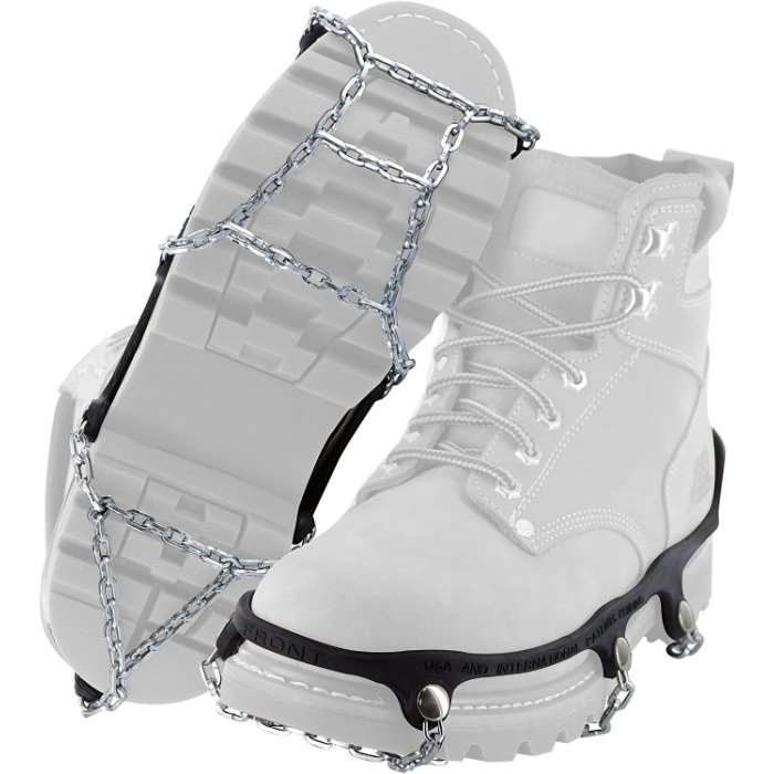 Winline Crampons pour Chaussures de Randonnée Glace Traction