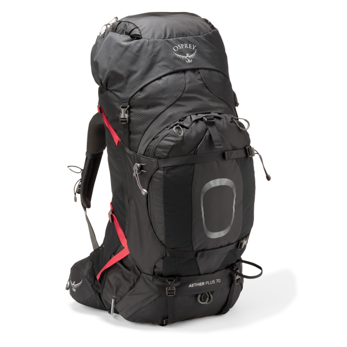 Stock image of Osprey Aether Plus 70
