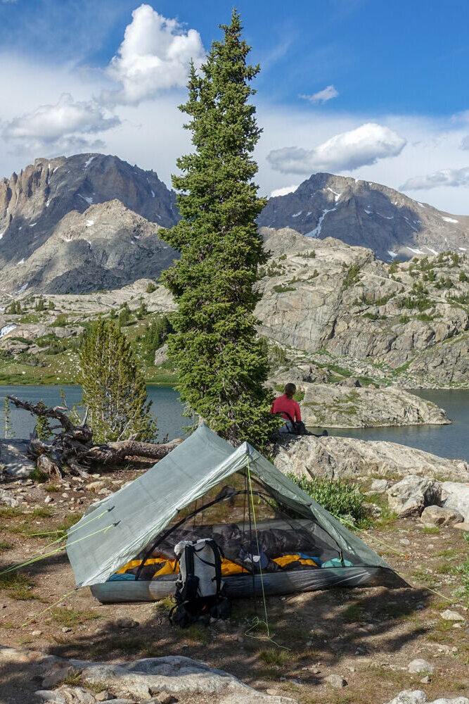 tent in travel